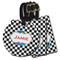 Checkers & Racecars Luggage Tags - 3 Shapes Availabel