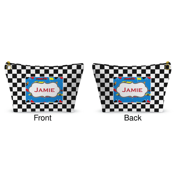 Checkers & Racecars Makeup Bag Approval