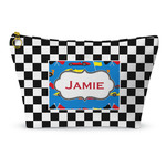 Checkers & Racecars Makeup Bag (Personalized)