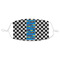 Checkers & Racecars Mask1 Adult Small