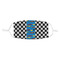 Checkers & Racecars Mask1 Kids Large