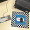 Checkers & Racecars Medium Gaming Mats - LIFESTYLE