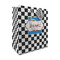 Checkers & Racecars Medium Gift Bag - Front/Main