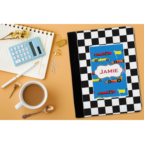 Checkers & Racecars Medium Padfolio - LIFESTYLE (adult)