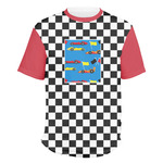 Checkers & Racecars Men's Crew T-Shirt - Small