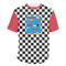 Checkers & Racecars Men's Crew Neck T Shirt Medium - Main