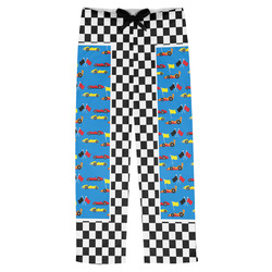 Checkers & Racecars Mens Pajama Pants (Personalized)
