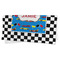Checkers & Racecars Microfiber Dish Rag - FOLDED (half)