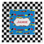 Checkers & Racecars Large Microfiber Dish Rag (Personalized)