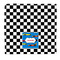 Checkers & Racecars Microfiber Dish Rag - Front/Approval