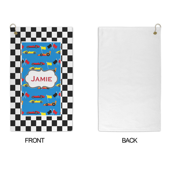 Checkers & Racecars Microfiber Golf Towels - APPROVAL