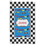 Checkers & Racecars Microfiber Golf Towel (Personalized)