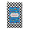 Checkers & Racecars Microfiber Golf Towels - Small - FRONT