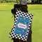 Checkers & Racecars Microfiber Golf Towels - Small - LIFESTYLE