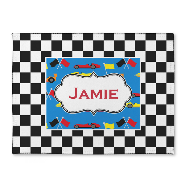 Custom Checkers & Racecars Microfiber Screen Cleaner (Personalized)