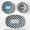 Checkers & Racecars Microwave & Dishwasher Safe CP Plastic Dishware - Group