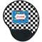 Checkers & Racecars Mouse Pad with Wrist Support - Main