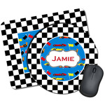 Checkers & Racecars Mouse Pad (Personalized)