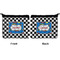 Checkers & Racecars Neoprene Coin Purse - Front & Back (APPROVAL)