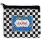 Checkers & Racecars Rectangular Coin Purse (Personalized)