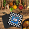 Checkers & Racecars Neoprene Pot Holder - Set of 2  LIFESTYLE (Flatlay)