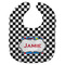 Checkers & Racecars New Bib Flat Approval