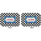 Checkers & Racecars Octagon Placemat - Double Print Front and Back