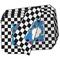 Checkers & Racecars Octagon Placemat - Double Print Set of 4 (MAIN)