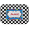 Checkers & Racecars Octagon Placemat - Single front