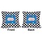 Checkers & Racecars Outdoor Pillow - 18x18