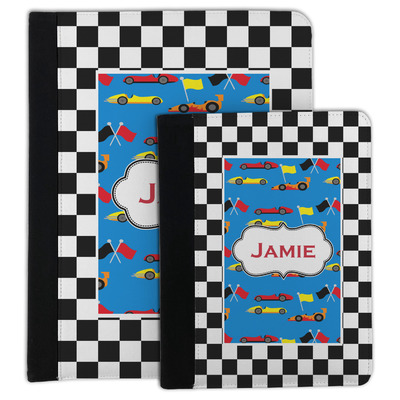 Checkers & Racecars Padfolio Clipboard (Personalized)