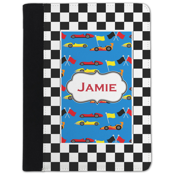 Custom Checkers & Racecars Padfolio Clipboard - Small (Personalized)