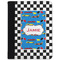 Checkers & Racecars Padfolio Clipboards - Small - FRONT