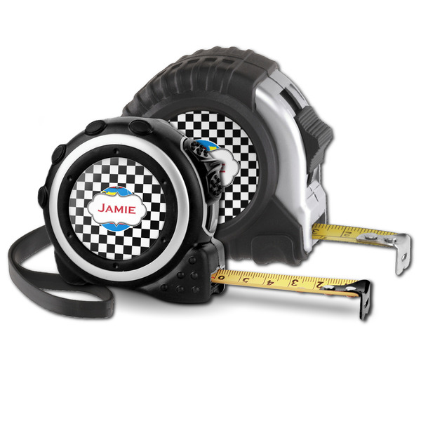 Checkers & Racecars Parent tape measure