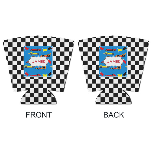 Checkers & Racecars Party Cup Sleeves - with bottom - APPROVAL