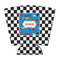 Checkers & Racecars Party Cup Sleeve - with Bottom (Personalized)
