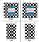 Checkers & Racecars Party Favor Gift Bag - Gloss - Approval