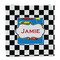 Checkers & Racecars Party Favor Gift Bag - Gloss - Front