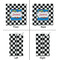 Checkers & Racecars Party Favor Gift Bag - Matte - Approval