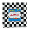Checkers & Racecars Party Favor Gift Bag - Matte - Front