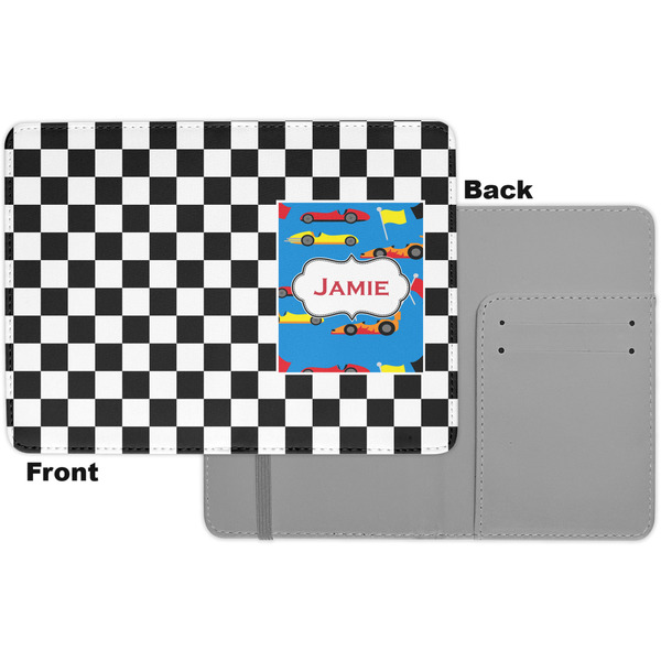 Checkers & Racecars Passport Holder - Apvl