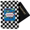 Checkers & Racecars Passport Holder - Main