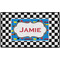 Checkers & Racecars Personalized - 60x36 (APPROVAL)