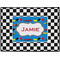 Checkers & Racecars Personalized Door Mat - 24x18 (APPROVAL)