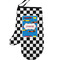 Checkers & Racecars Left Oven Mitt (Personalized)