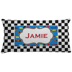 Checkers & Racecars Pillow Case (Personalized)