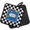 Checkers & Racecars Pot Holders - PARENT MAIN