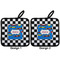 Checkers & Racecars Pot Holders - Set of 2 APPROVAL