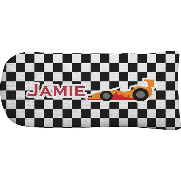 Checkers & Racecars Putter Cover (Front)