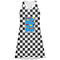 Checkers & Racecars Racerback Dress - Front